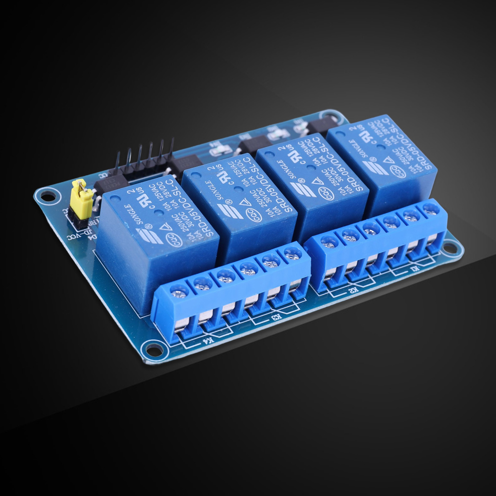5V 12V 4 Channel Relay Board w - Relay Module 5V reseña y precio
