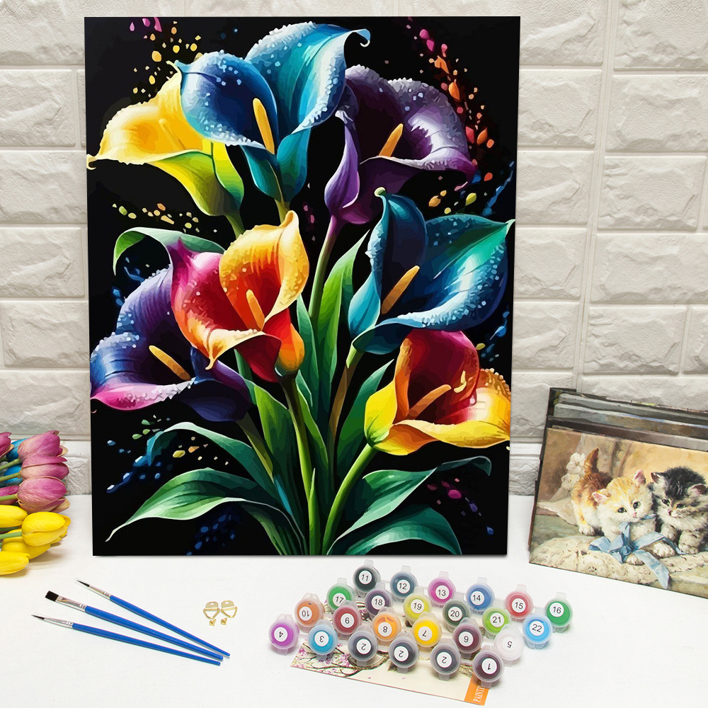 DIY Digital Oil Painting Flowe - Diy Elektronik reseña y precio