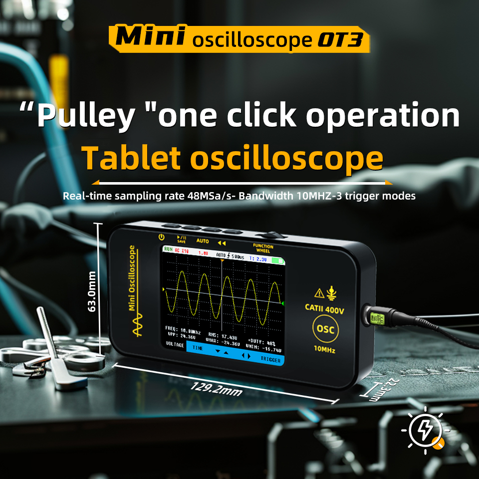 BSIDE OT3 Handheld Oscilloscop - Oscilloscope Dso Mini reseña y precio