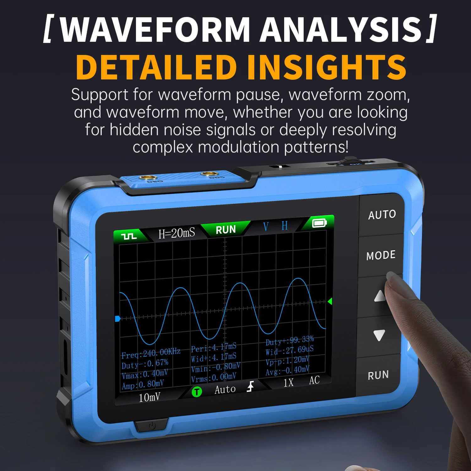 FNIRSI New DSO510 DSO152 DSO15 - Oscilloscope Dso Mini reseña y precio