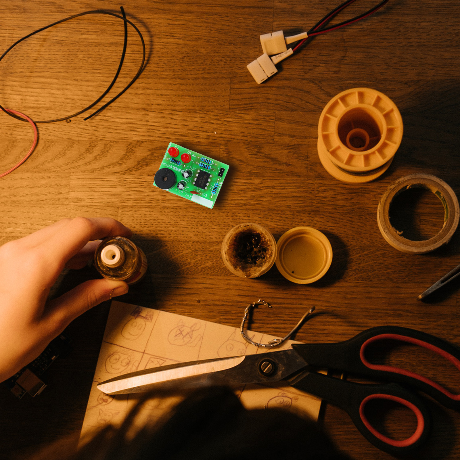 5Set Soldering Training Kit fo - Diy Electronics Projects For Beginners reseña y precio