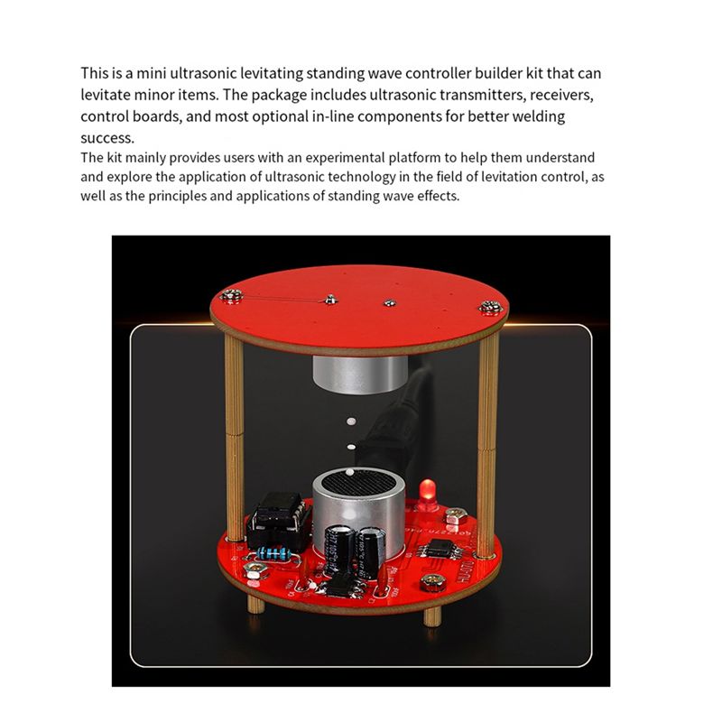 B66C DIY Ultrasonic Suspension - Diy Electronics Project Kit reseña y precio