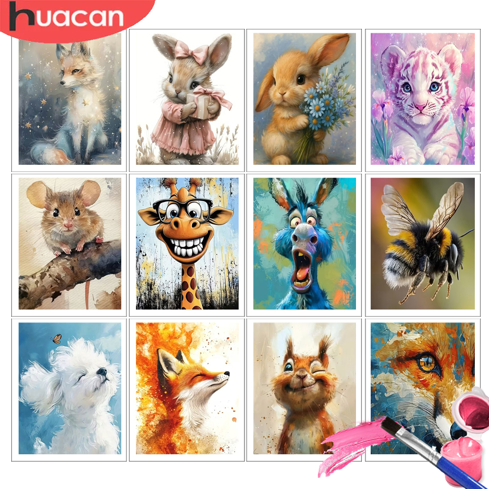 HUACAN Paint By Number Kits Ra - Diy Elektronik reseña y precio