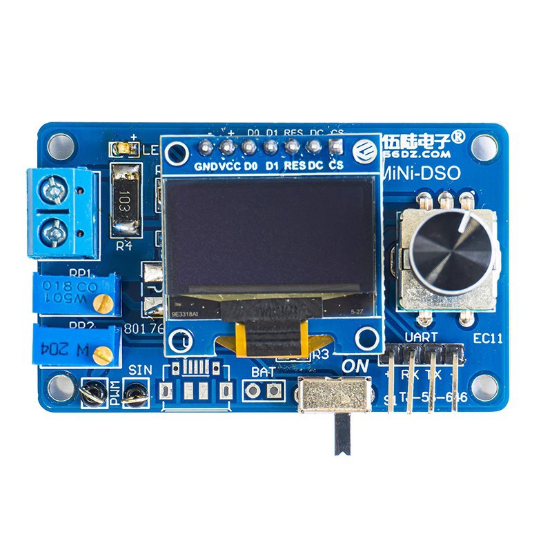 Mini DOS LCD oscilloscope kit  - Oscilloscope Dso Mini reseña y precio