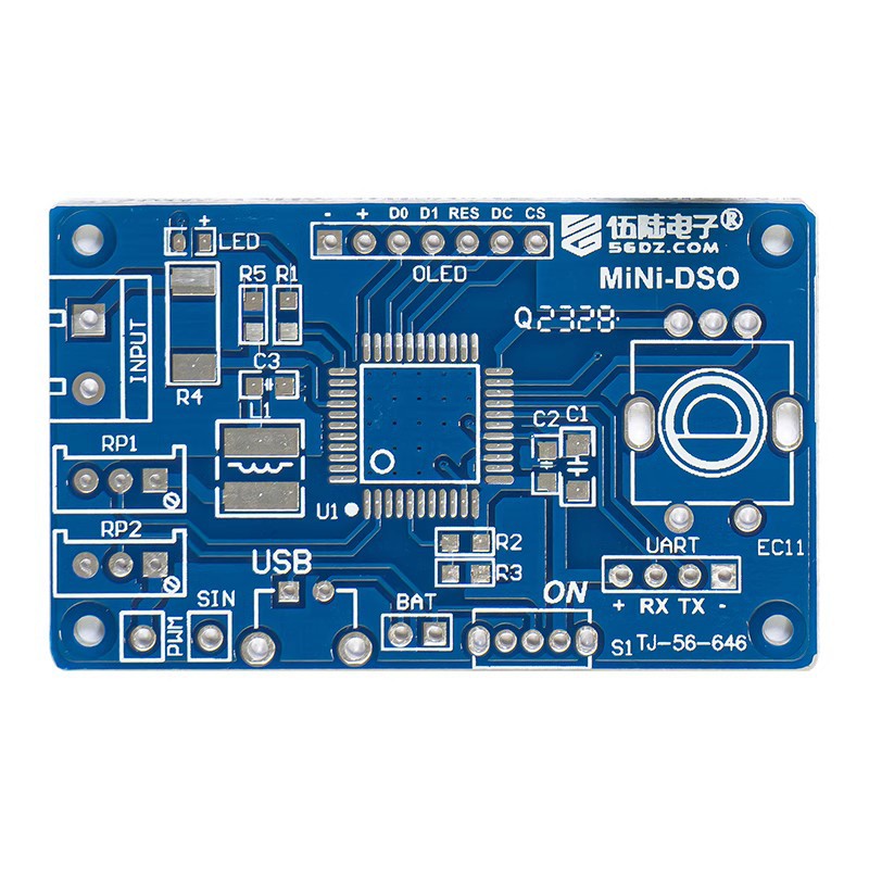 Mini DOS LCD oscilloscope kit  - Oscilloscope Dso Mini reseña y precio