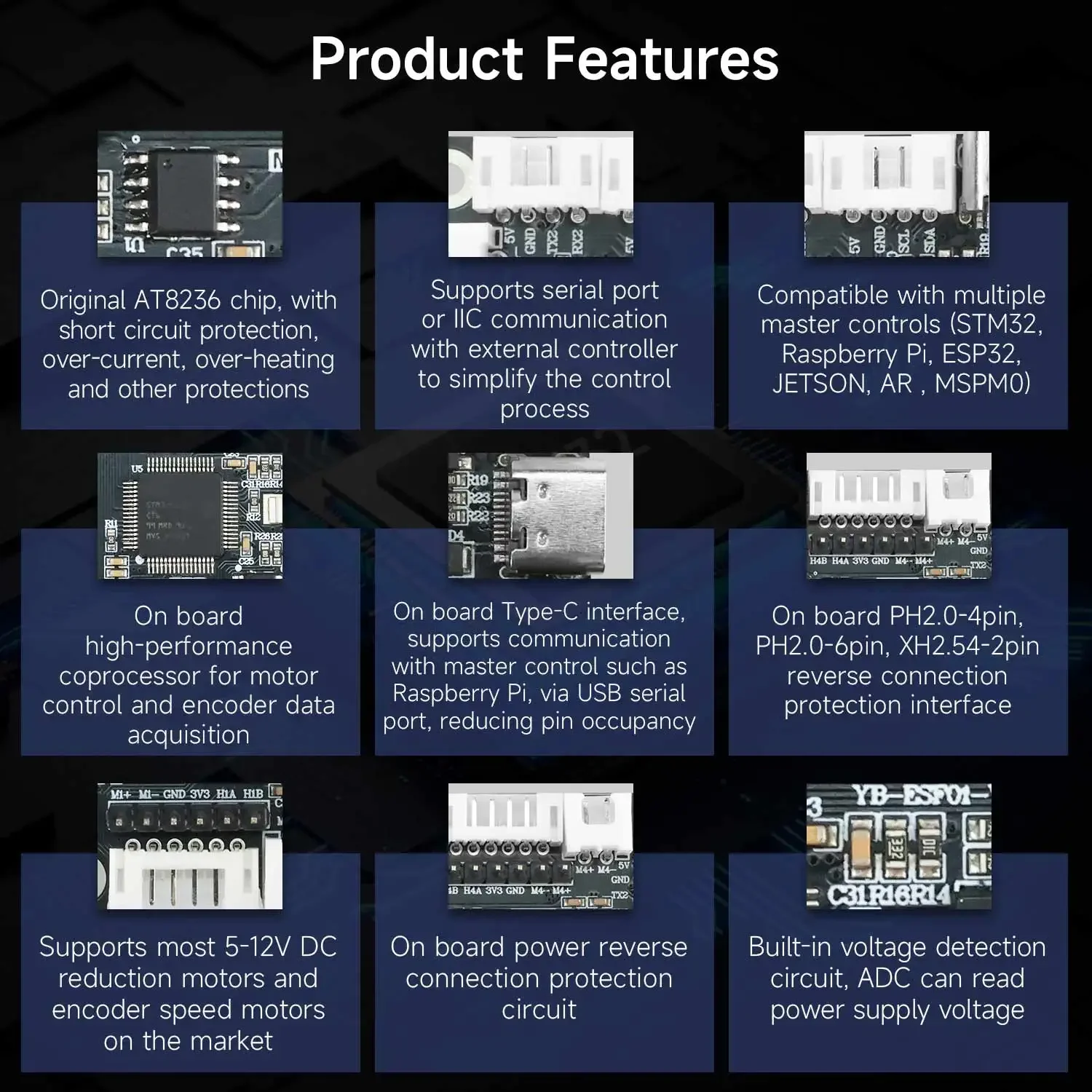 Yahboom 4-Channel Encoder Moto - Diy Electronics reseña y precio