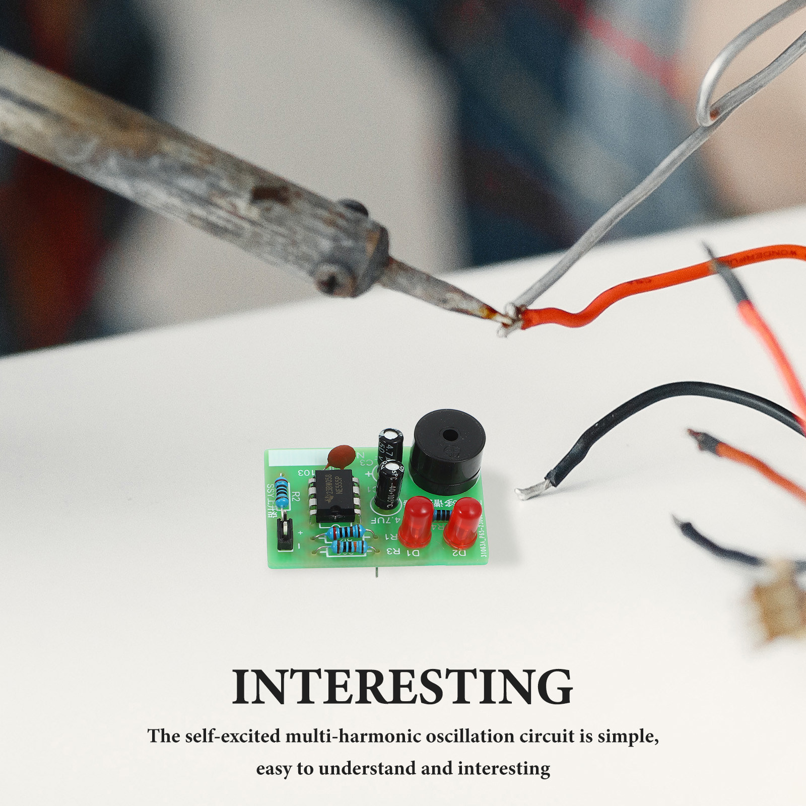 5Set Soldering Training Kit We - Diy Electronics Project Kit reseña y precio