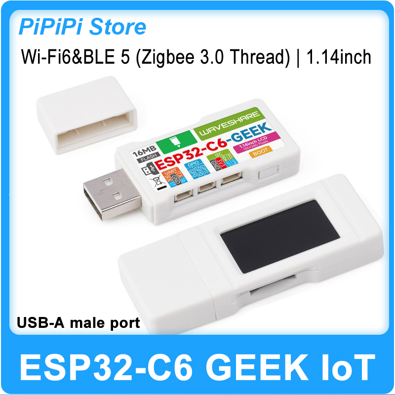 ESP32-C6 GEEK Development Boar - Diy Electronics reseña y precio