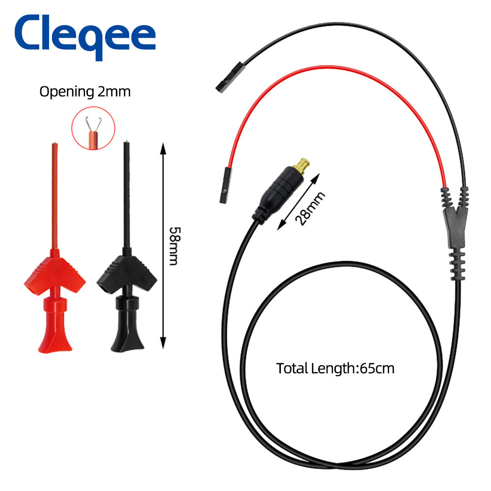 MCX to IC Test Hook Clip Digit - Oscilloscope Dso Mini reseña y precio