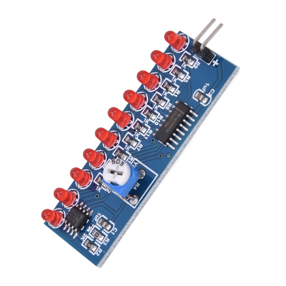 2Pcs NE555 CD4017 LED Flowing  - Diy Electronics Project Kit reseña y precio