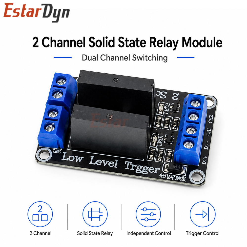 Estardyn 5V 1/2/4/8CH G3MB-202 - Relay Module 5V reseña y precio