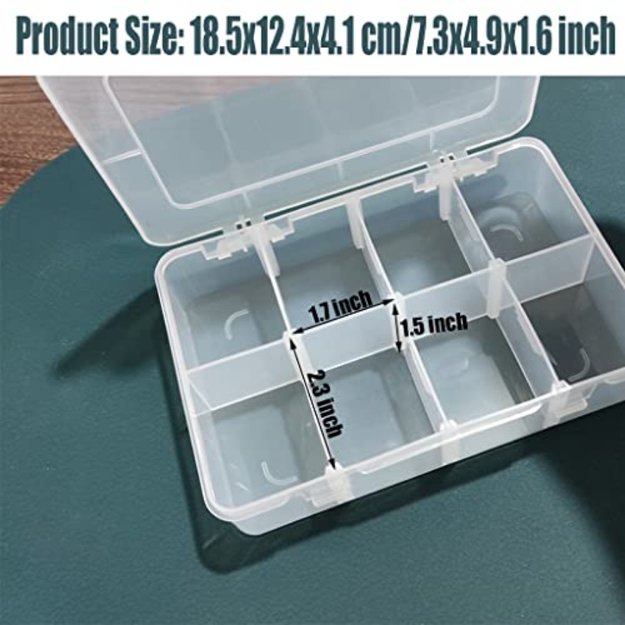 Clear Organizer Box Plastic St - Diy Electronics Art reseña y precio