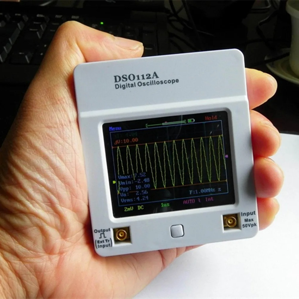 Osciloscopio DSO 112A TFT Touc - Oscilloscope Dso Mini reseña y precio