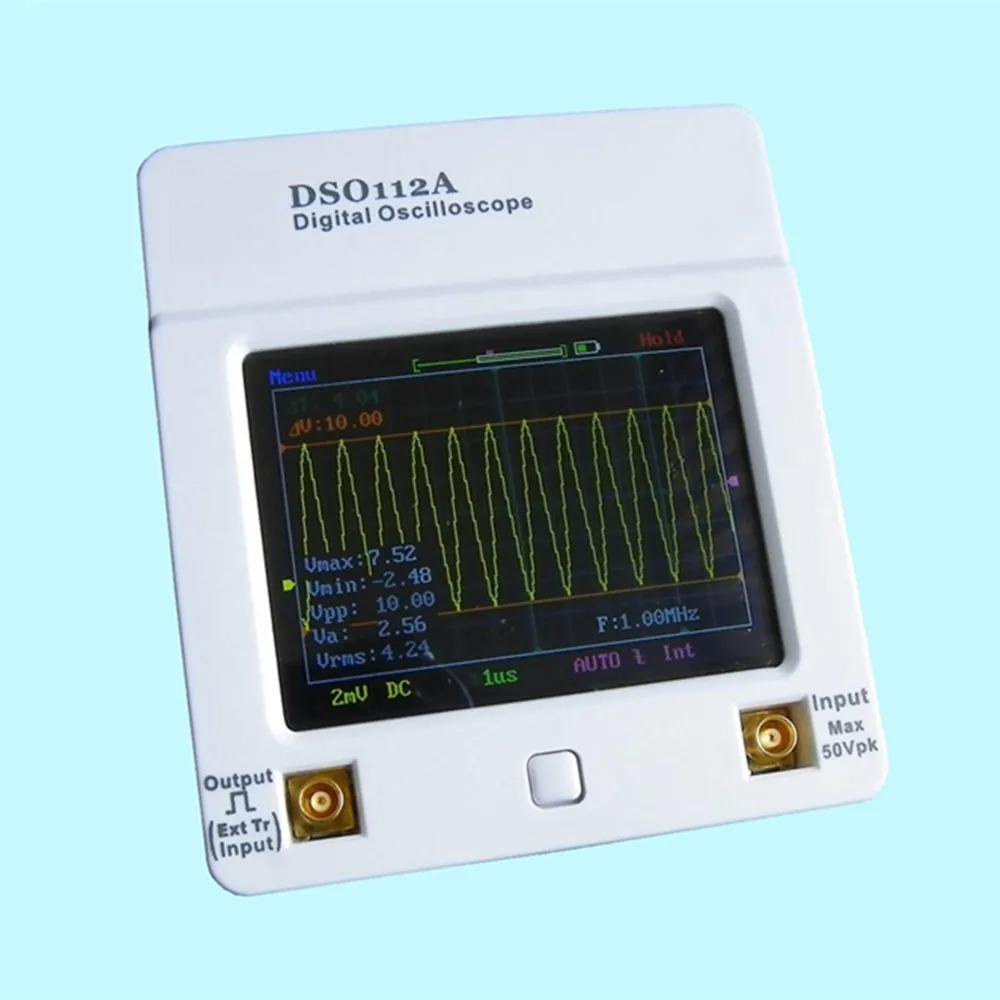Osciloscopio DSO 112A TFT Touc - Oscilloscope Dso Mini reseña y precio