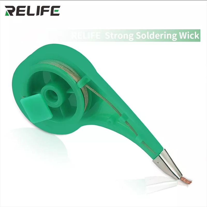RELIFE desoldering mesh anti-h - Desoldering Pump Solder reseña y precio