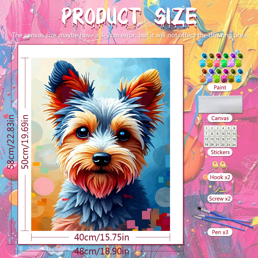 DIY Painting By Numbers Animal - Diy Elektronik reseña y precio