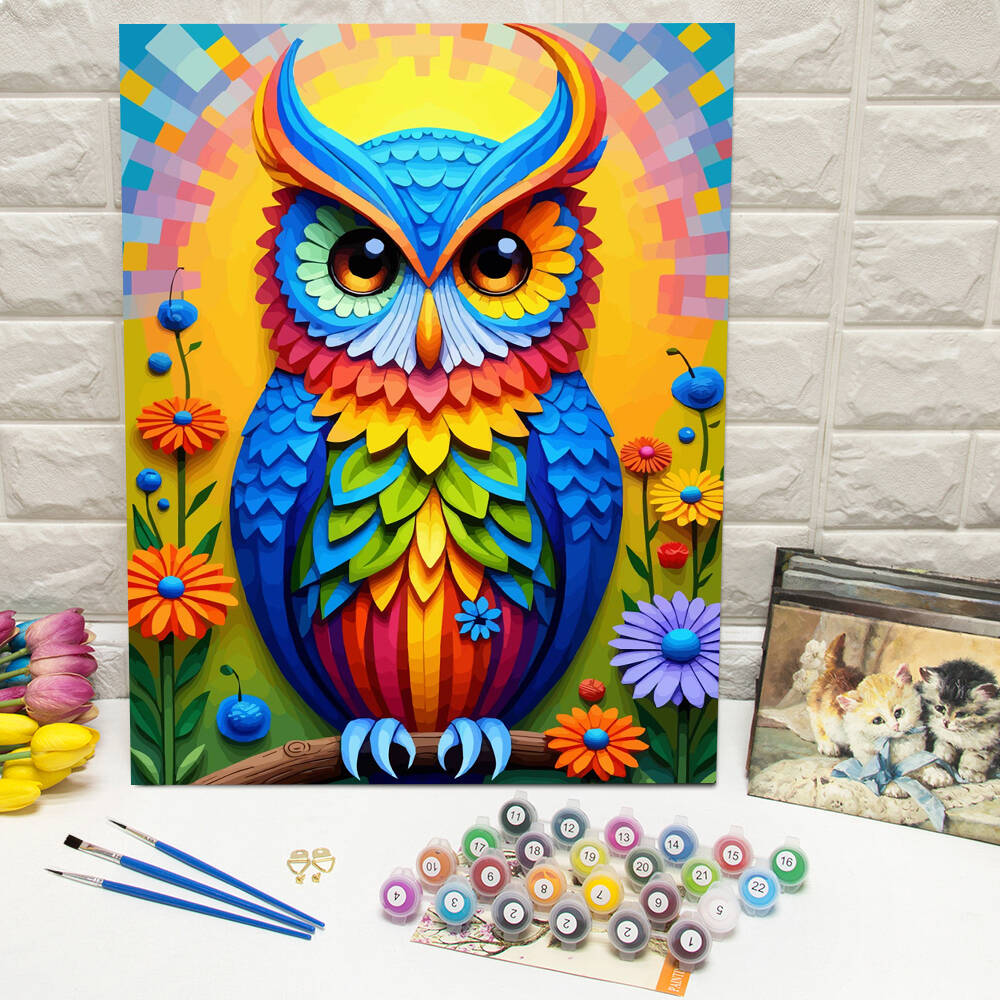 DIY Painting By Numbers Animal - Diy Elektronik reseña y precio