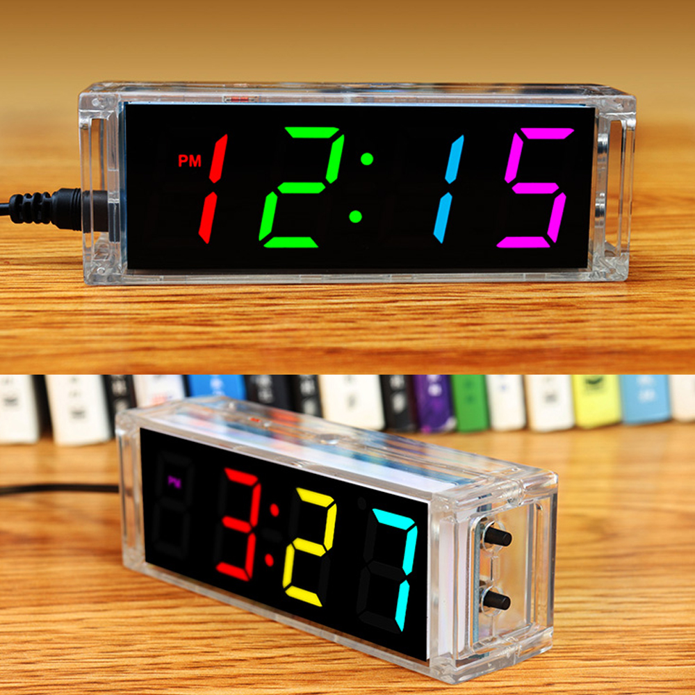 Digital Tube DIY Clock Kit Tem - Diy Electronics Project Kit reseña y precio