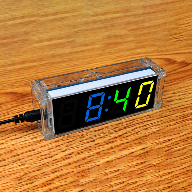 Digital Tube DIY Clock Kit Tem - Diy Electronics Project Kit reseña y precio