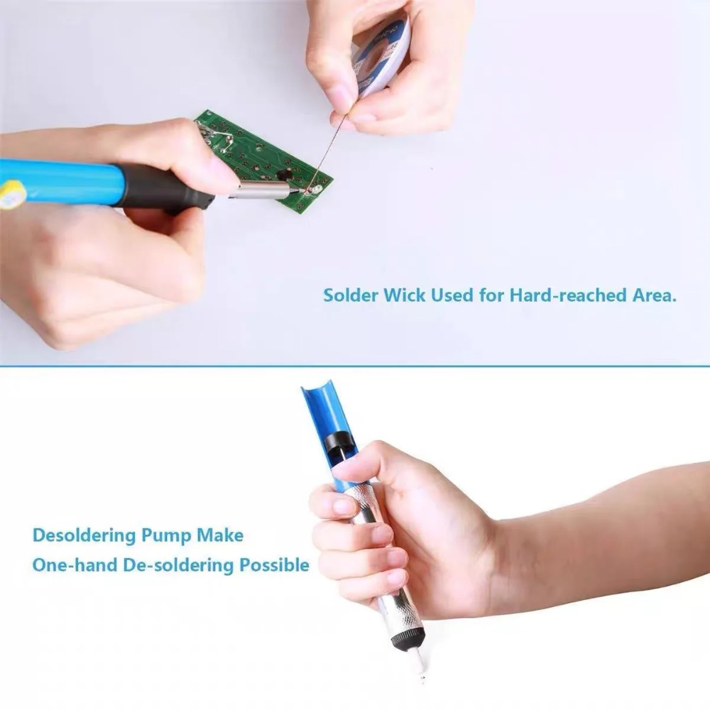Aluminum Desoldering Pump Vacu - Desoldering Pump Solder reseña y precio