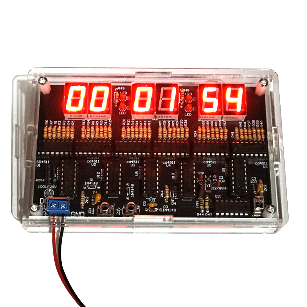 24-Hour Digital Clock DIY Sold - Diy Electronics Projects For Beginners reseña y precio
