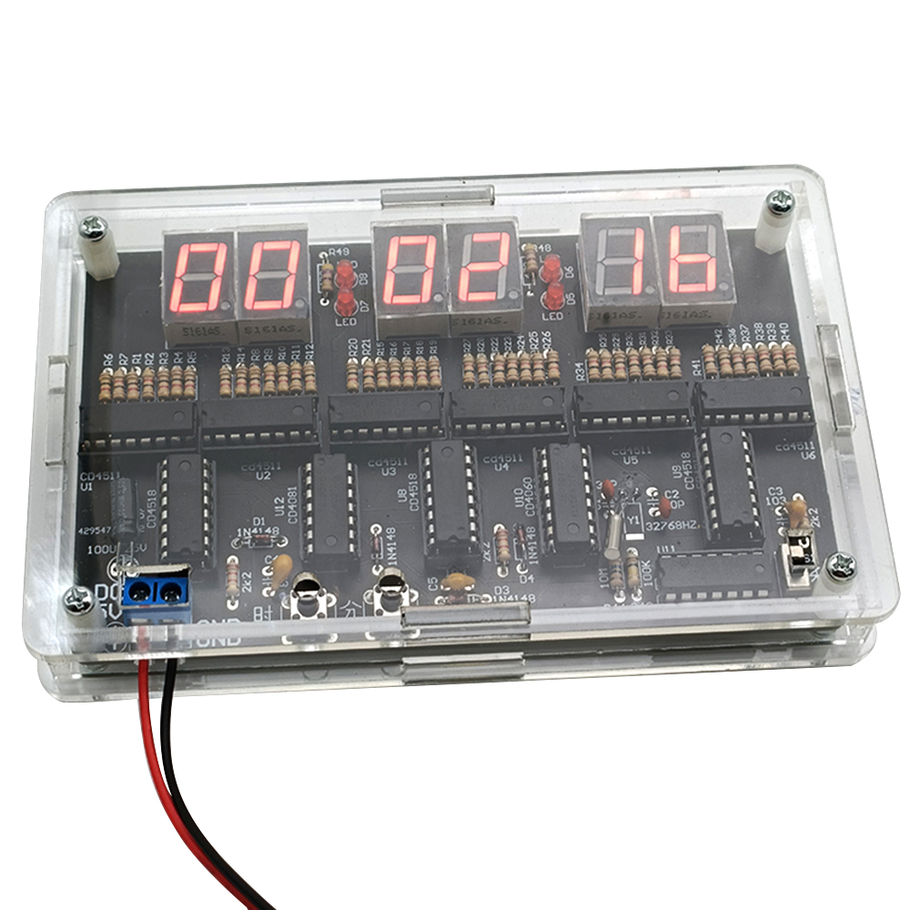 24-Hour Digital Clock DIY Sold - Diy Electronics Projects For Beginners reseña y precio