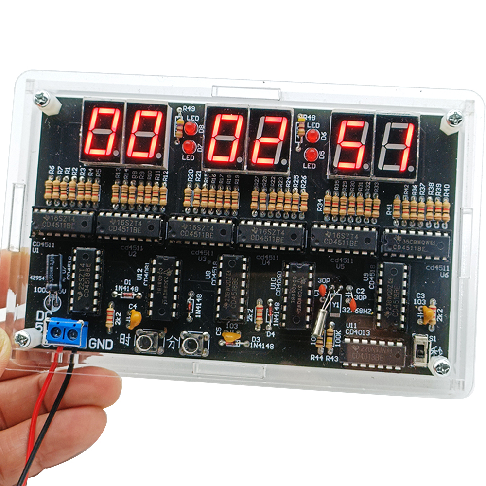 24-Hour Digital Clock DIY Sold - Diy Electronics Projects For Beginners reseña y precio