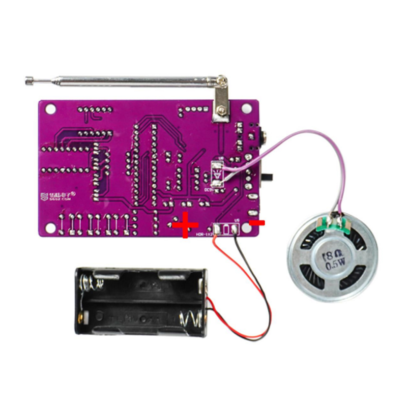 DIY FM Radio Electronic Kit 87 - Diy Electronics Project Kit reseña y precio