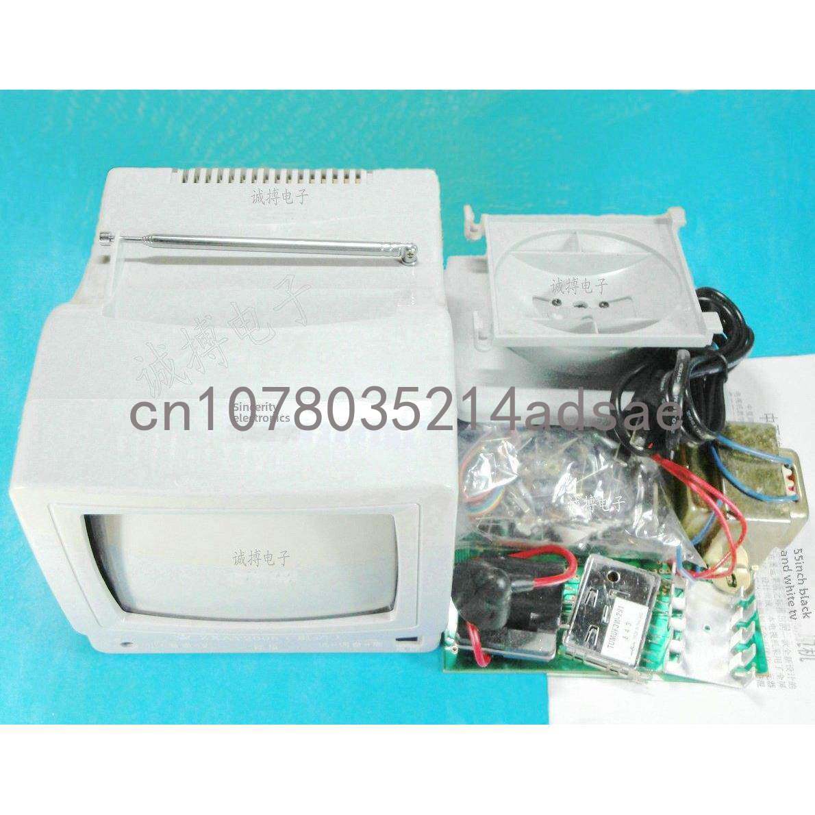 5.5 Inch Black & White TV Main - Diy Electronics Project Kit reseña y precio