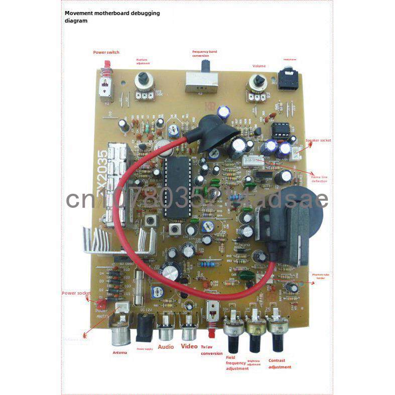 5.5 Inch Black & White TV Main - Diy Electronics Project Kit reseña y precio