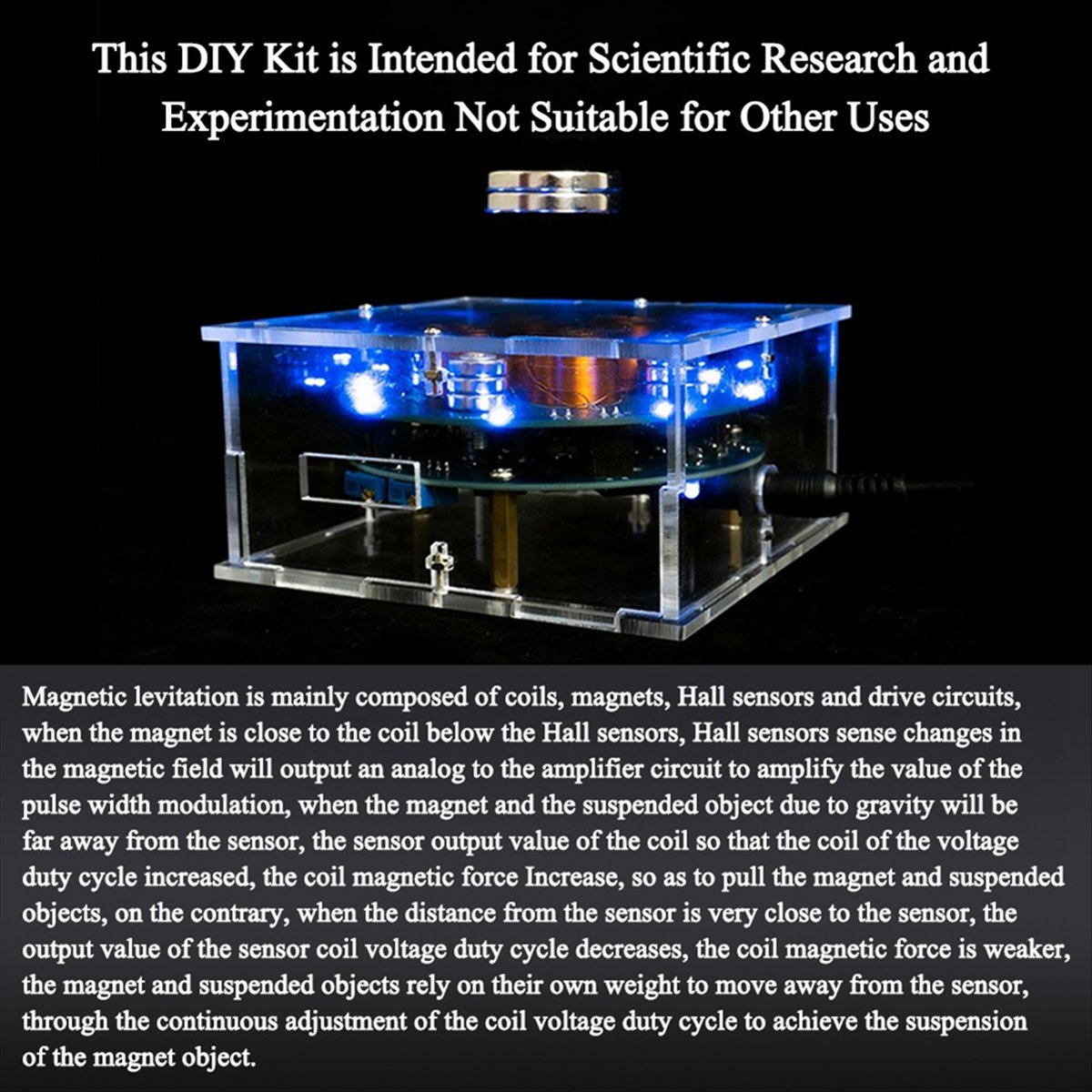 AB53 DIY Magnetic Levitation K - Diy Electronics Project Kit reseña y precio