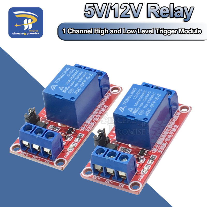 One 1 Channel 5V 12V Relay Mod - Relay Module 5V reseña y precio