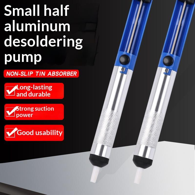 NEW Aluminum Metal Desoldering - Desoldering Pump Solder reseña y precio