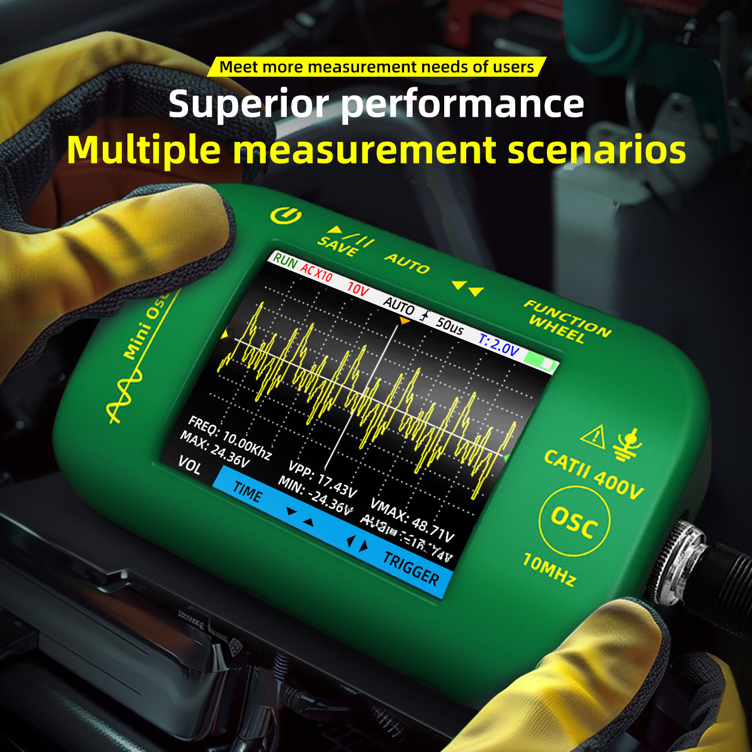 BSIDE Portable Oscilloscope 10 - Oscilloscope Dso Mini reseña y precio