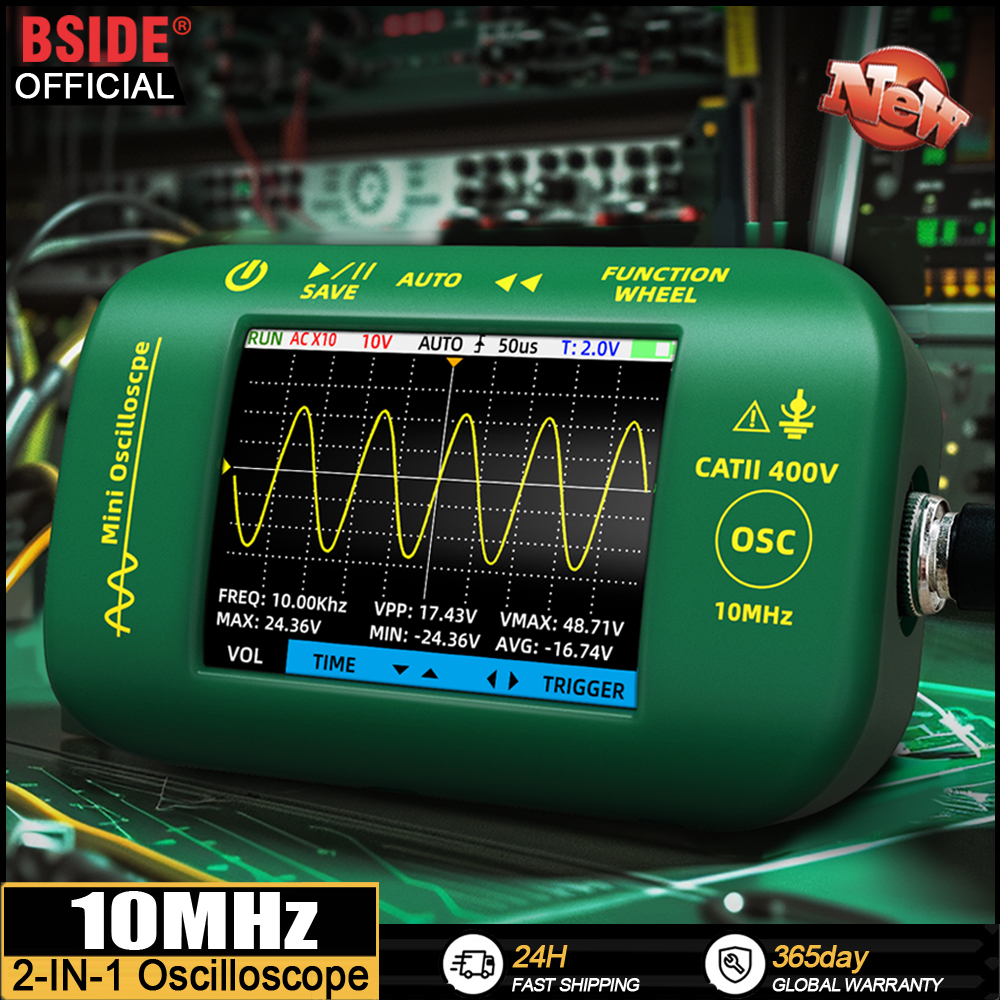 BSIDE Portable Oscilloscope 10 - Oscilloscope Dso Mini reseña y precio