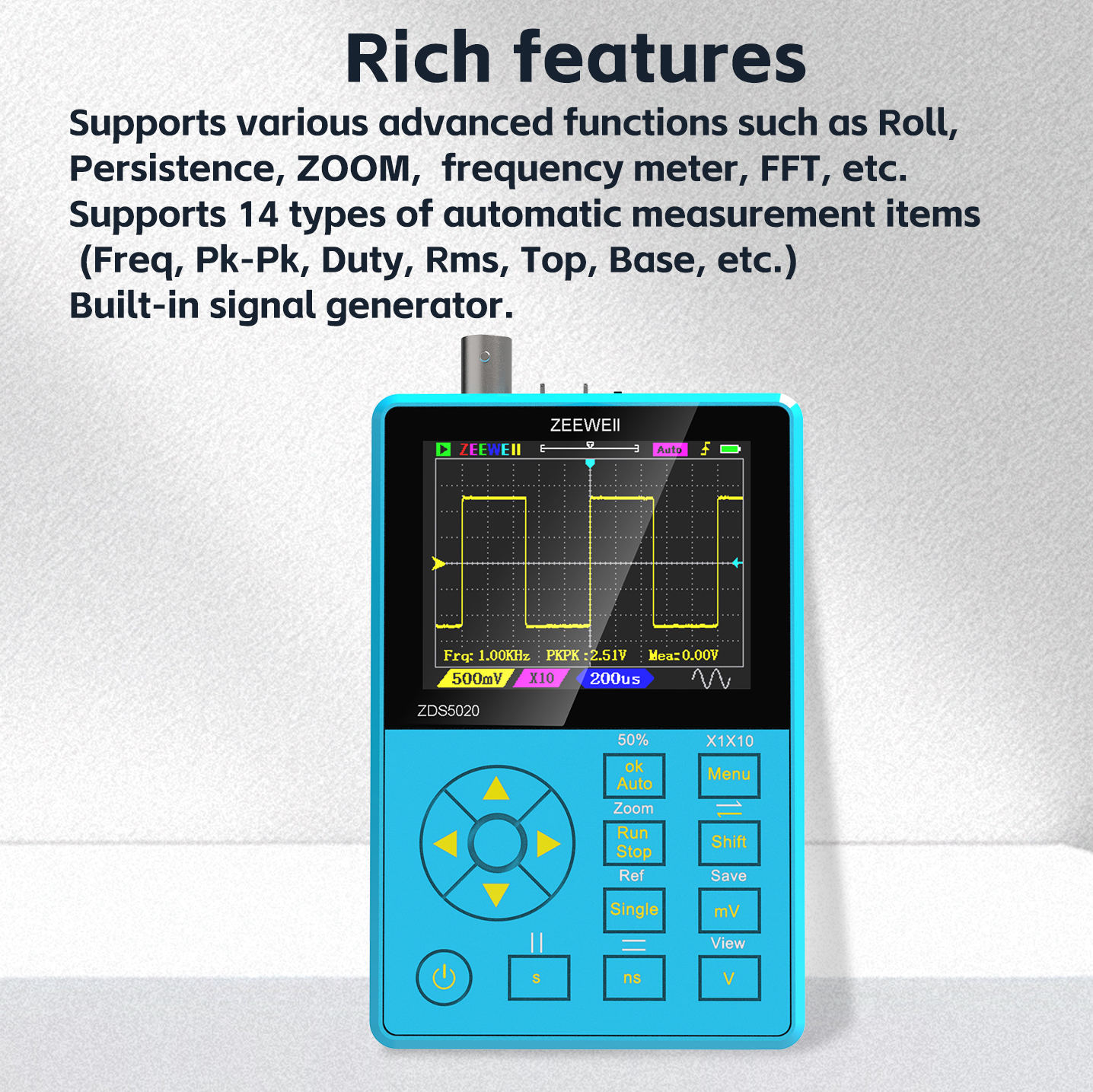 ZEEWEII New ZDS5020 Mini Handh - Oscilloscope Dso Mini reseña y precio