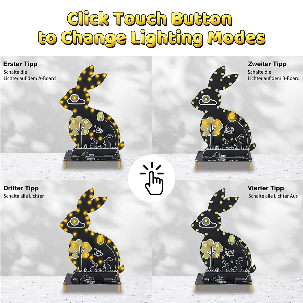 DIY Rabbit Soldering Practice  - Diy Electronics Projects For Beginners reseña y precio