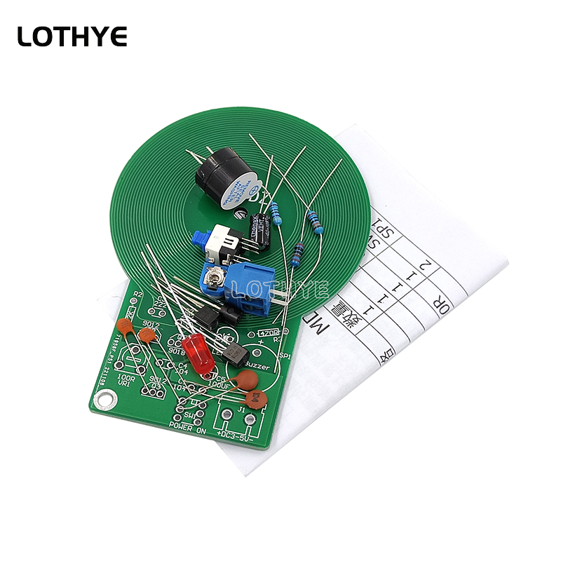 DC 3V-5V Metal Detector Kit DI - Diy Elektronik reseña y precio