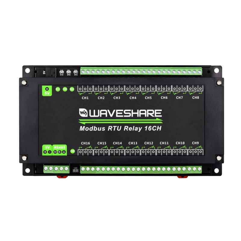 RS485 interface 5V Modbus RTU  - Relay Module 5V reseña y precio