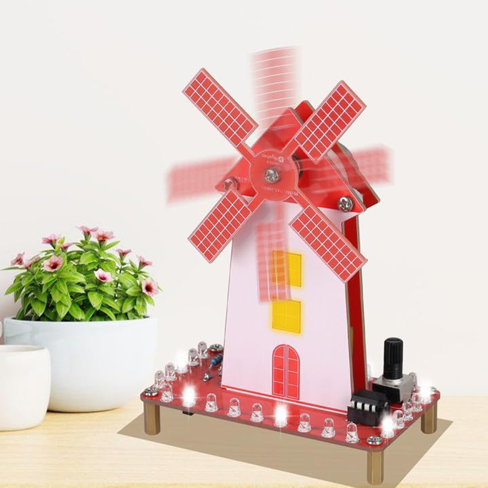 DIY Electronic Windmill Kit So - Diy Electronics Projects For Beginners reseña y precio