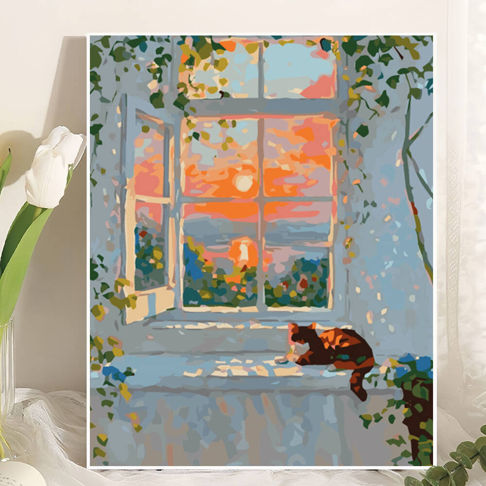 Digital Oil Painting Landscape - Diy Elektronik reseña y precio
