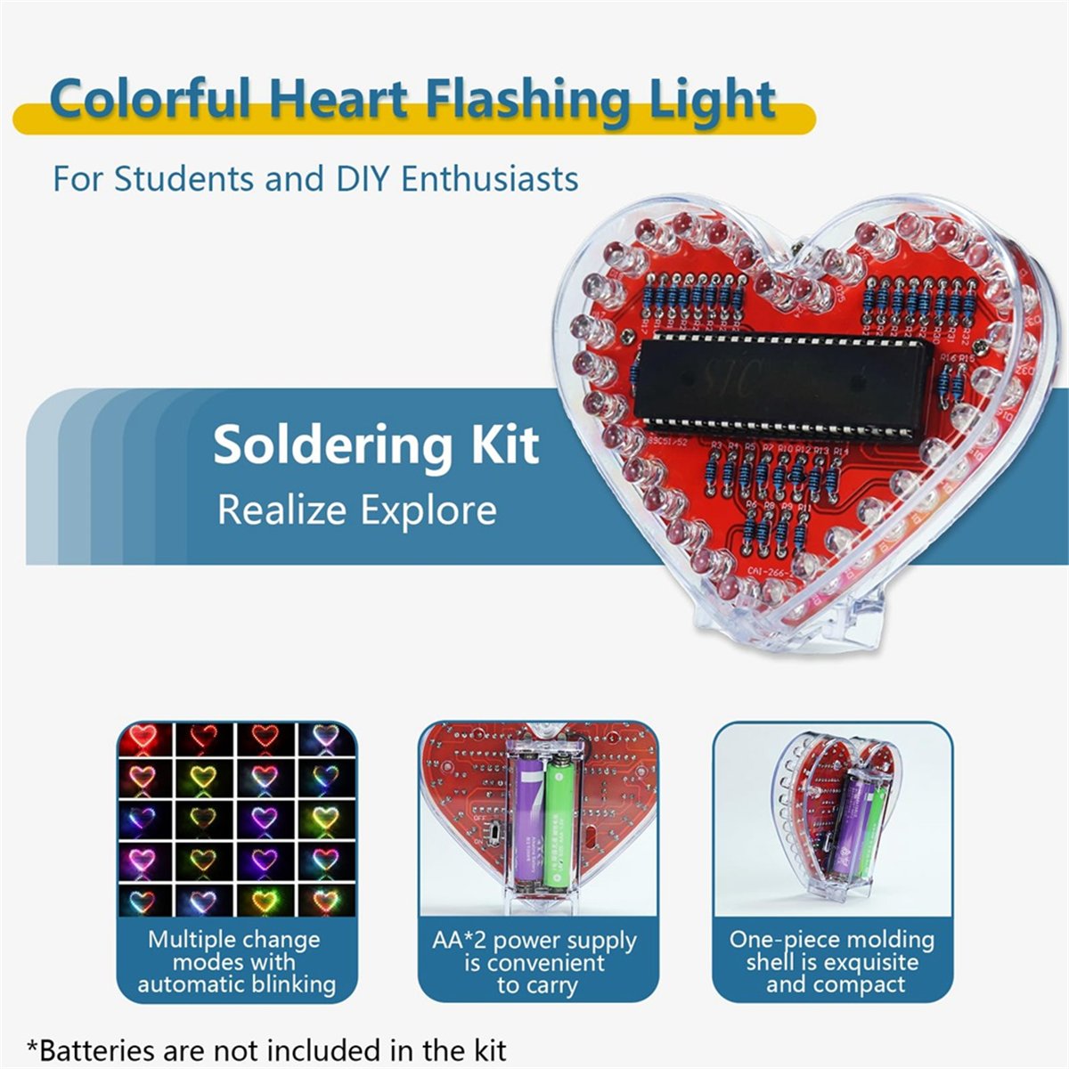 DT262/Soldering Practice Kit,  - Diy Electronics Projects For Beginners reseña y precio