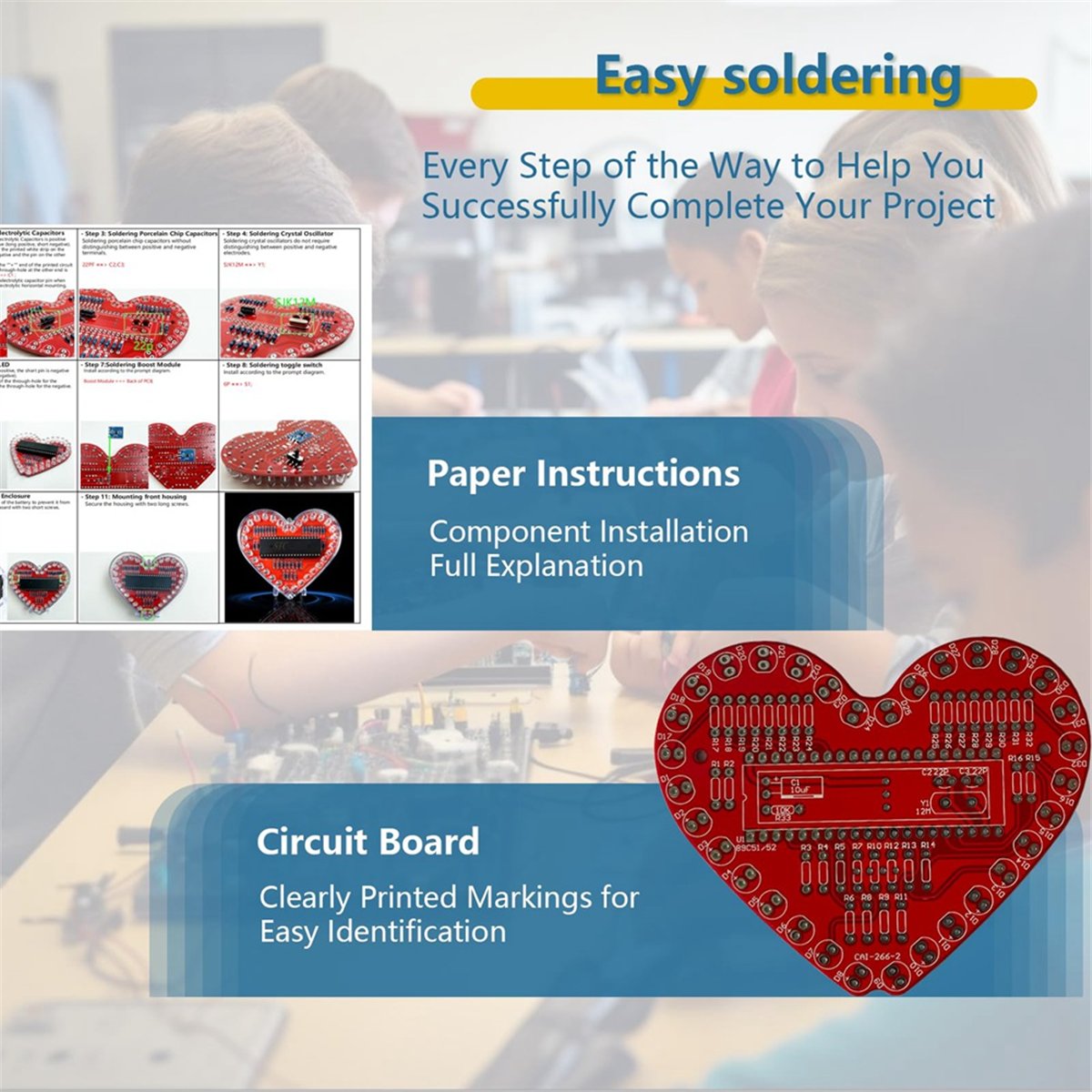 DT262/Soldering Practice Kit,  - Diy Electronics Projects For Beginners reseña y precio