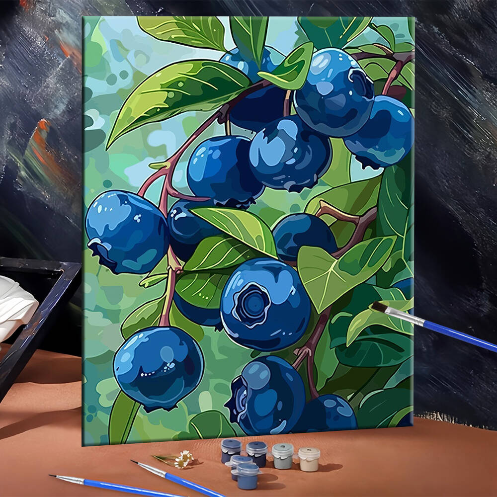 DIY Drawing By Numbers Blueber - Diy Elektronik reseña y precio