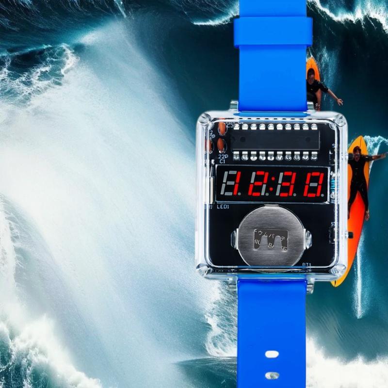 1Set DIY Electronic Watch Kit  - Diy Electronics Project Kit reseña y precio