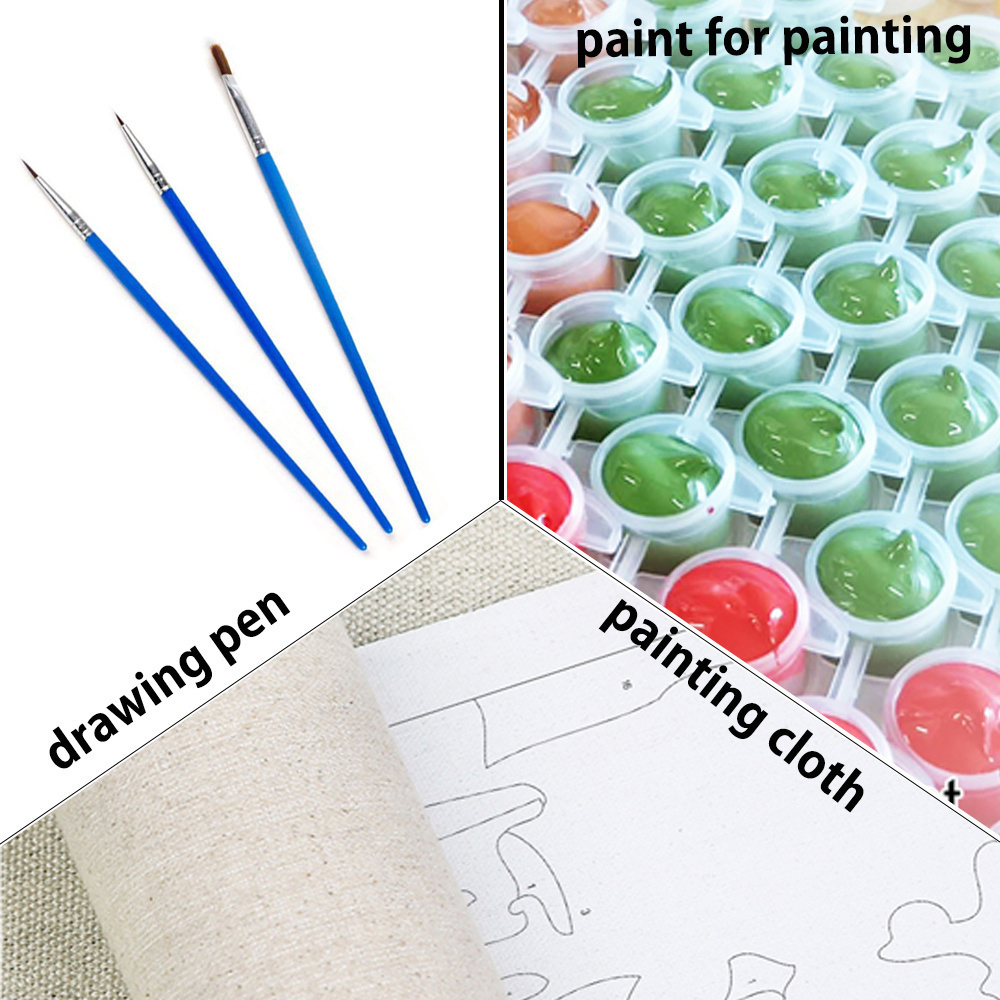 Diy Paint By Numbers Kits Hat  - Diy Elektronik reseña y precio