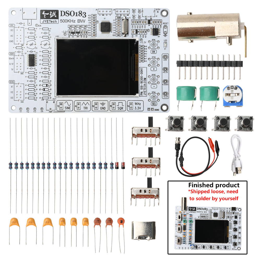 DIY DSO183 Digital Oscilloscop - Oscilloscope Dso Mini reseña y precio