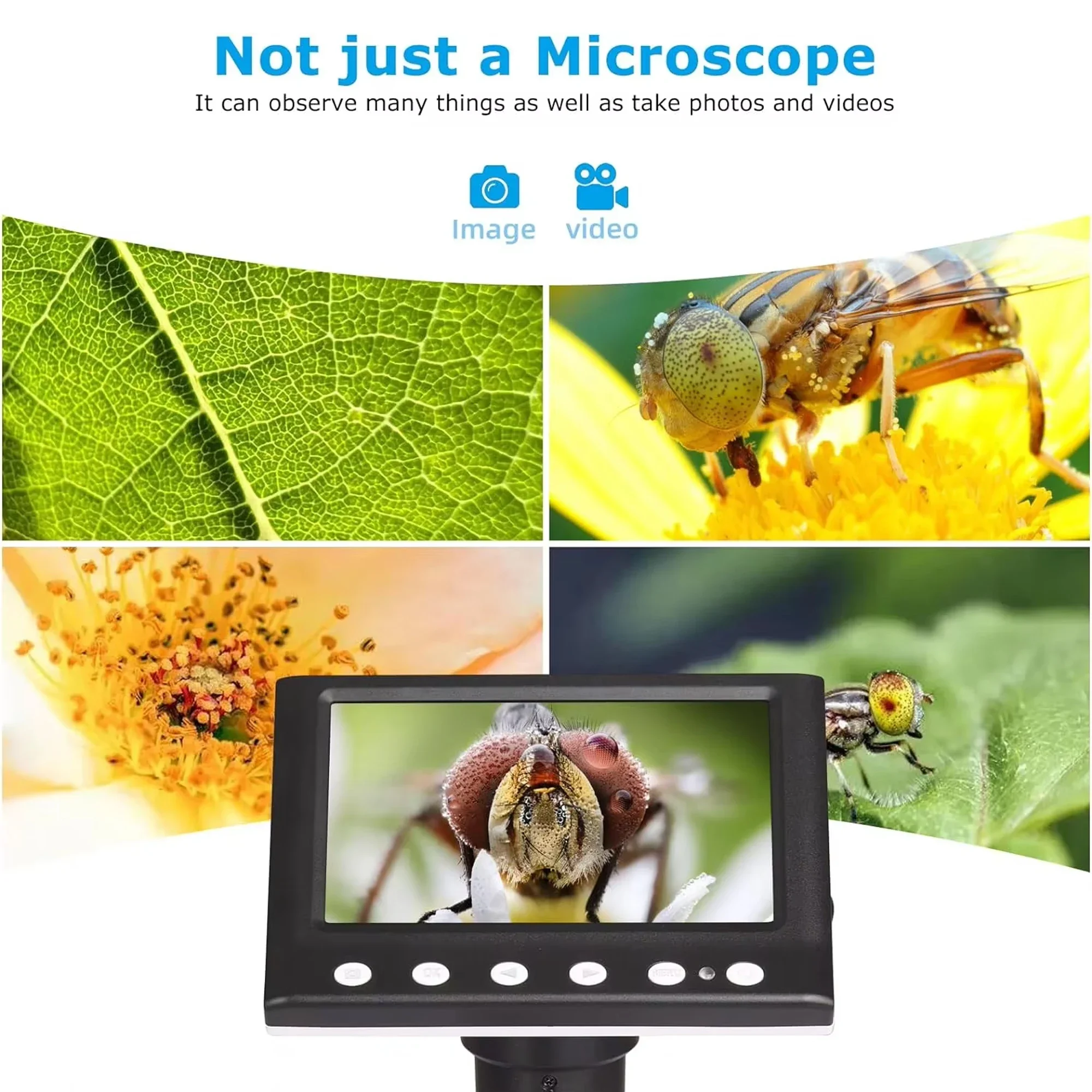 Inspection Microscope 1000x Ma - Diy Electronics Microscope reseña y precio