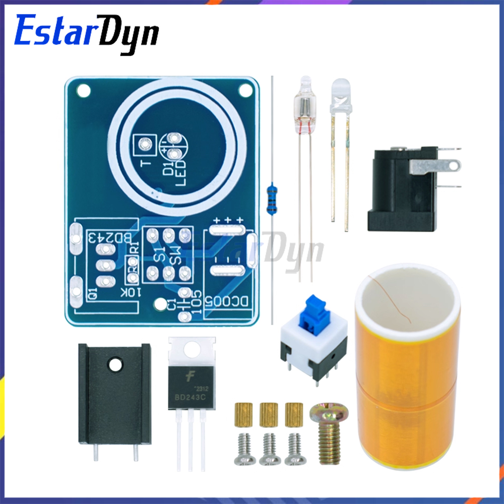 BD243C Mini Tesla Coil Kit DIY - Diy Electronics Projects For Beginners reseña y precio