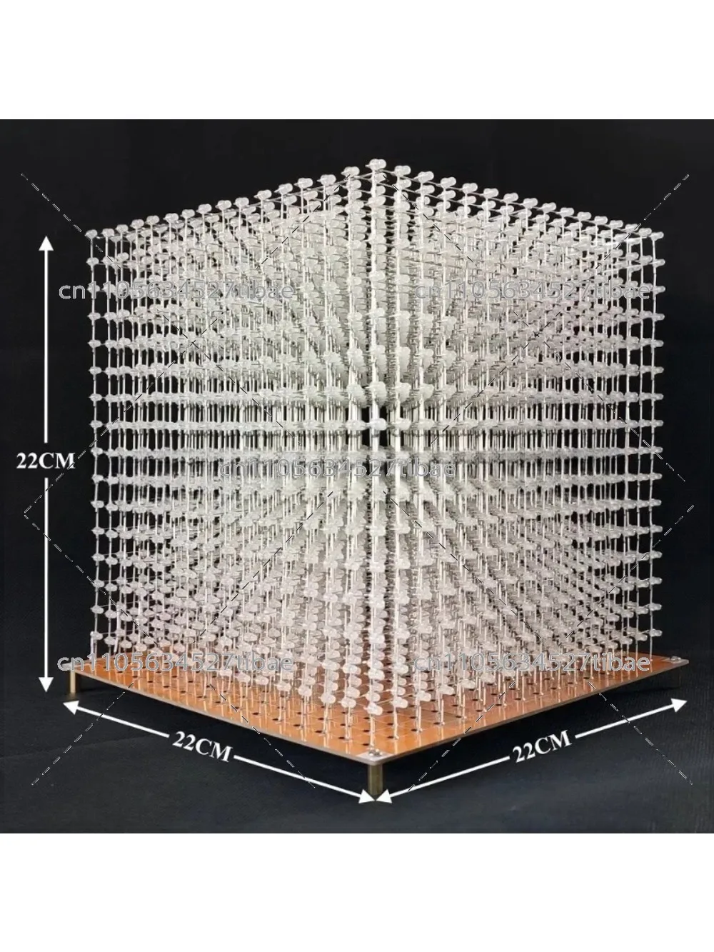 3D16mini Light Cube Kit 16x16x - Diy Electronics Project Kit reseña y precio